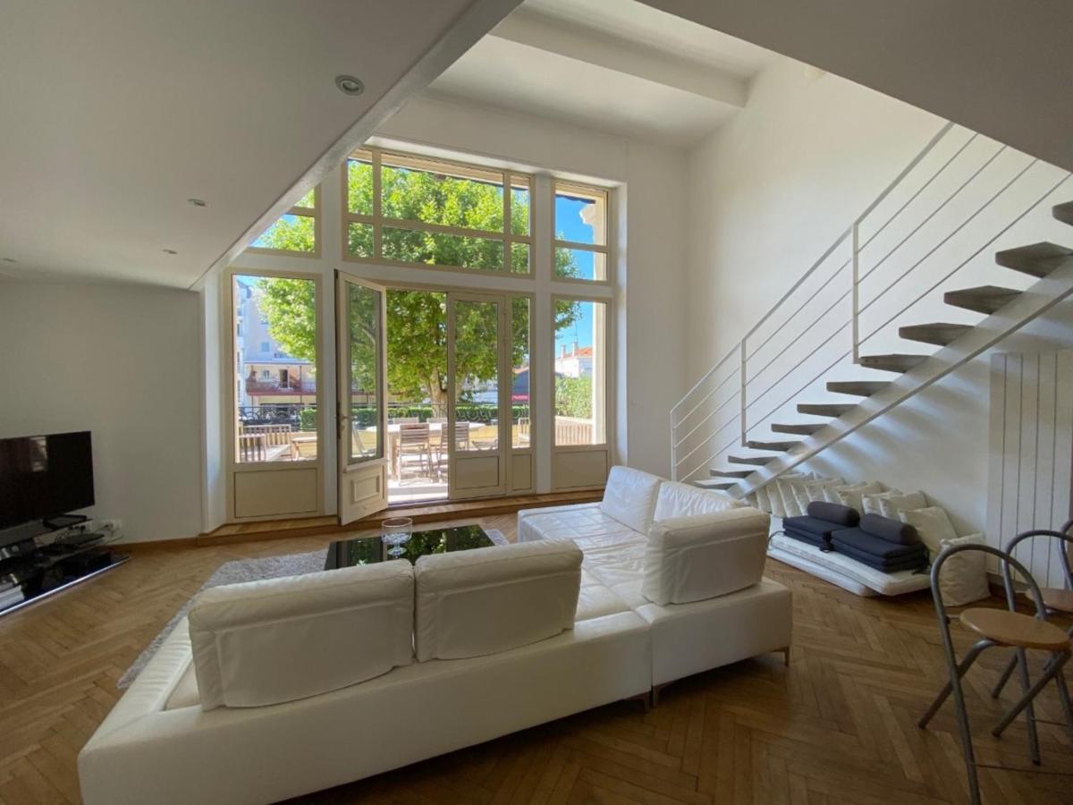 Appartement T4 Duplex Centre Arcachon, Terrasse Sud, Proche Plage Et Commerces, Parking Inclus - Fr-1-474-3 Luaran gambar