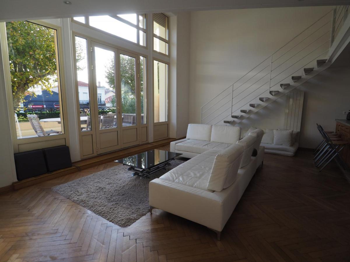 Appartement T4 Duplex Centre Arcachon, Terrasse Sud, Proche Plage Et Commerces, Parking Inclus - Fr-1-474-3 Luaran gambar