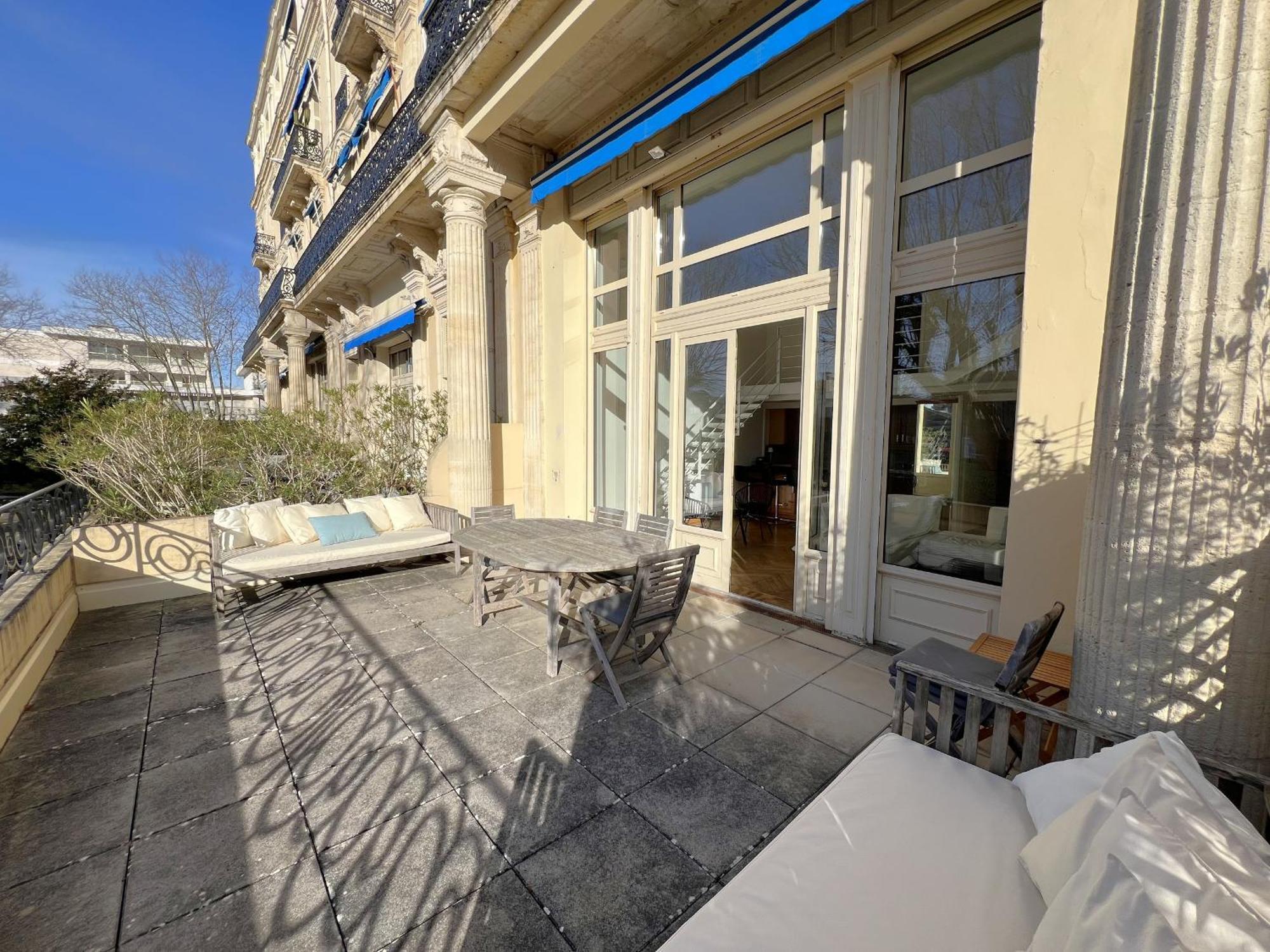 Appartement T4 Duplex Centre Arcachon, Terrasse Sud, Proche Plage Et Commerces, Parking Inclus - Fr-1-474-3 Luaran gambar